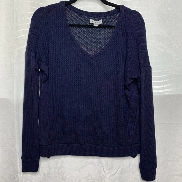 Velvet Graham‎ Spencer Waffle Knit Long sleeves top - Picture 1 of 5